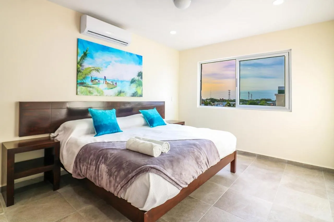 Playa 4020 Apartments With Rooftop Pool Near 5Th And Beach Playa del Carmen