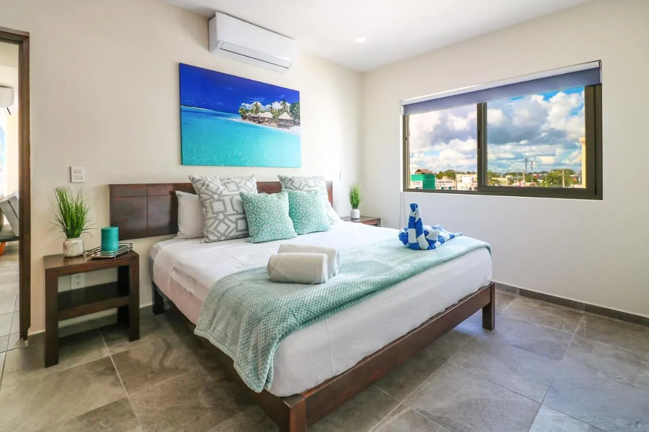 Playa 4020 Apartments With Rooftop Pool Near 5Th And Beach Playa del Carmen