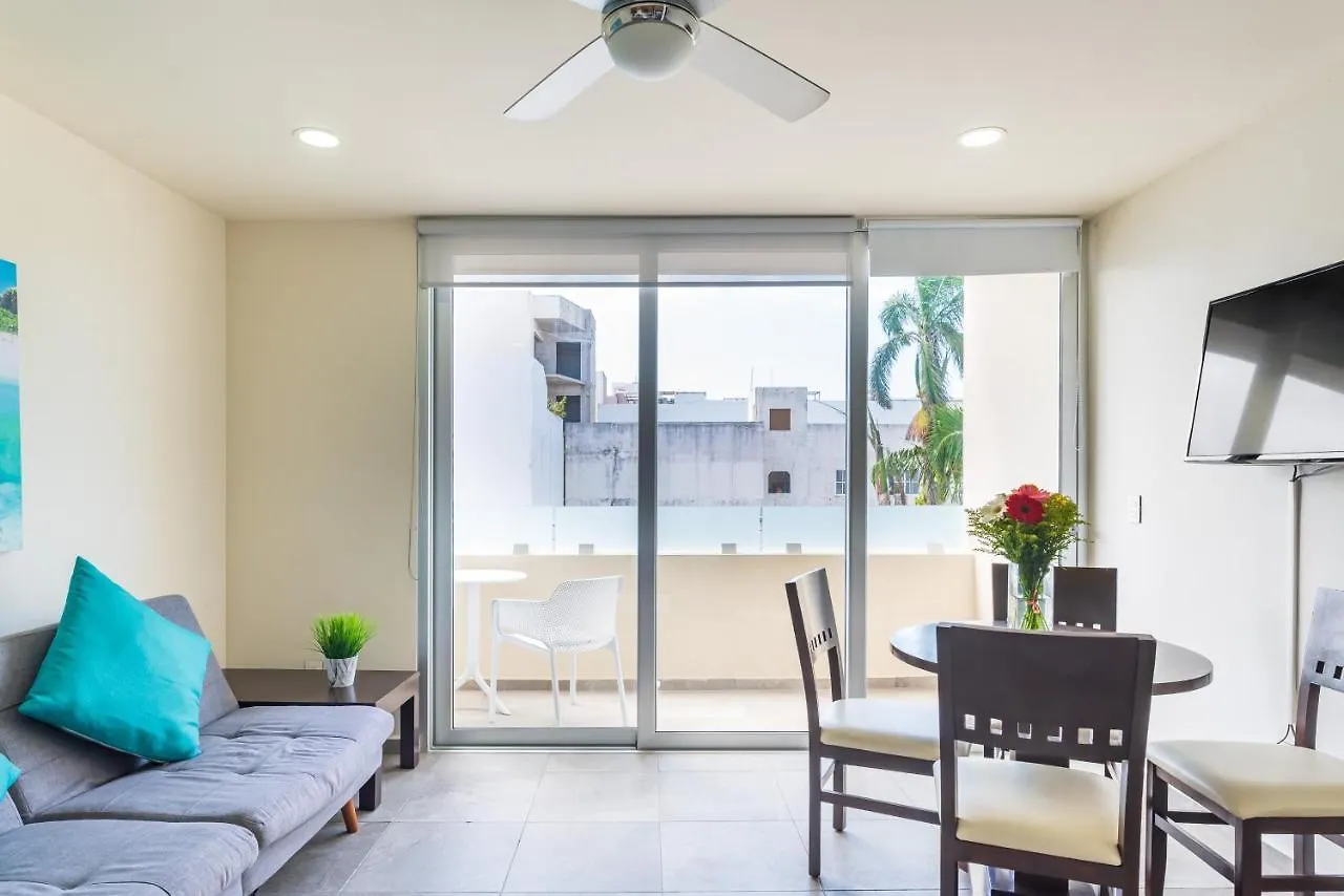 Playa 4020 Apartments With Rooftop Pool Near 5Th And Beach Playa del Carmen Mexico