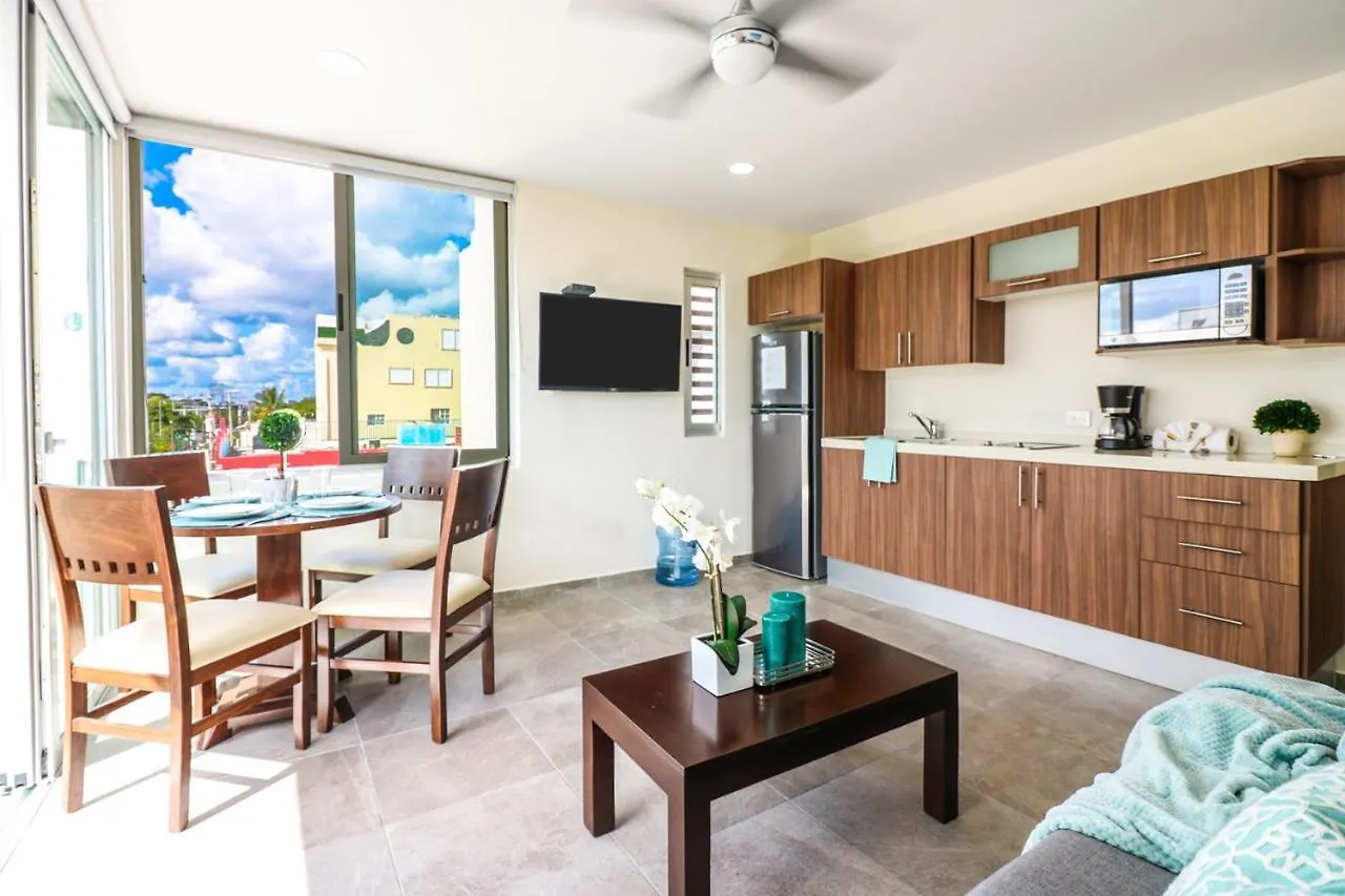 Playa 4020 Apartments With Rooftop Pool Near 5Th And Beach Playa del Carmen Mexico