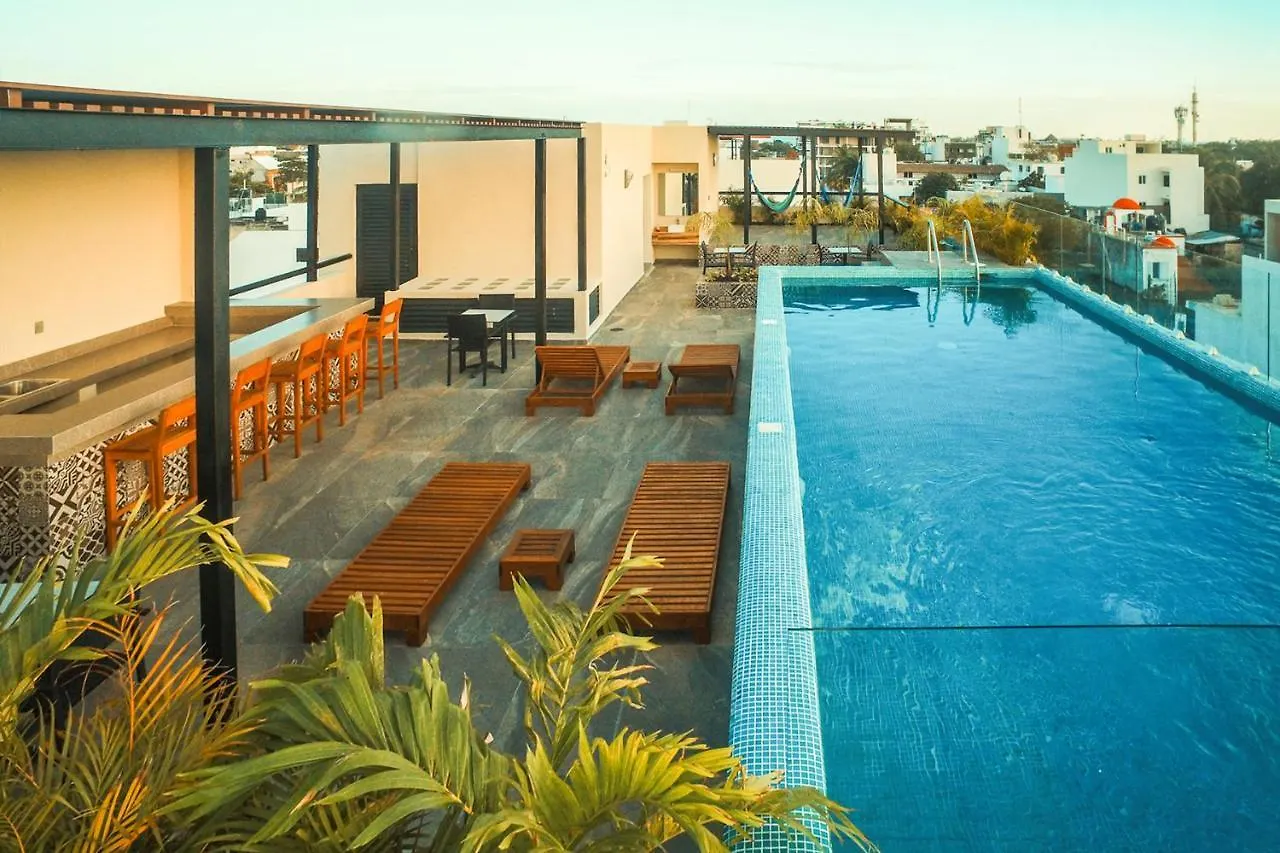Playa 4020 Apartments With Rooftop Pool Near 5Th And Beach Playa del Carmen